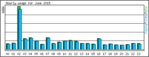 Hourly usage