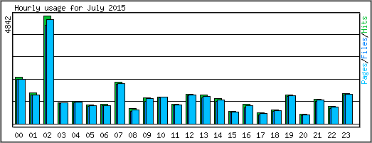 Hourly usage