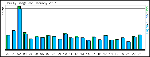 Hourly usage